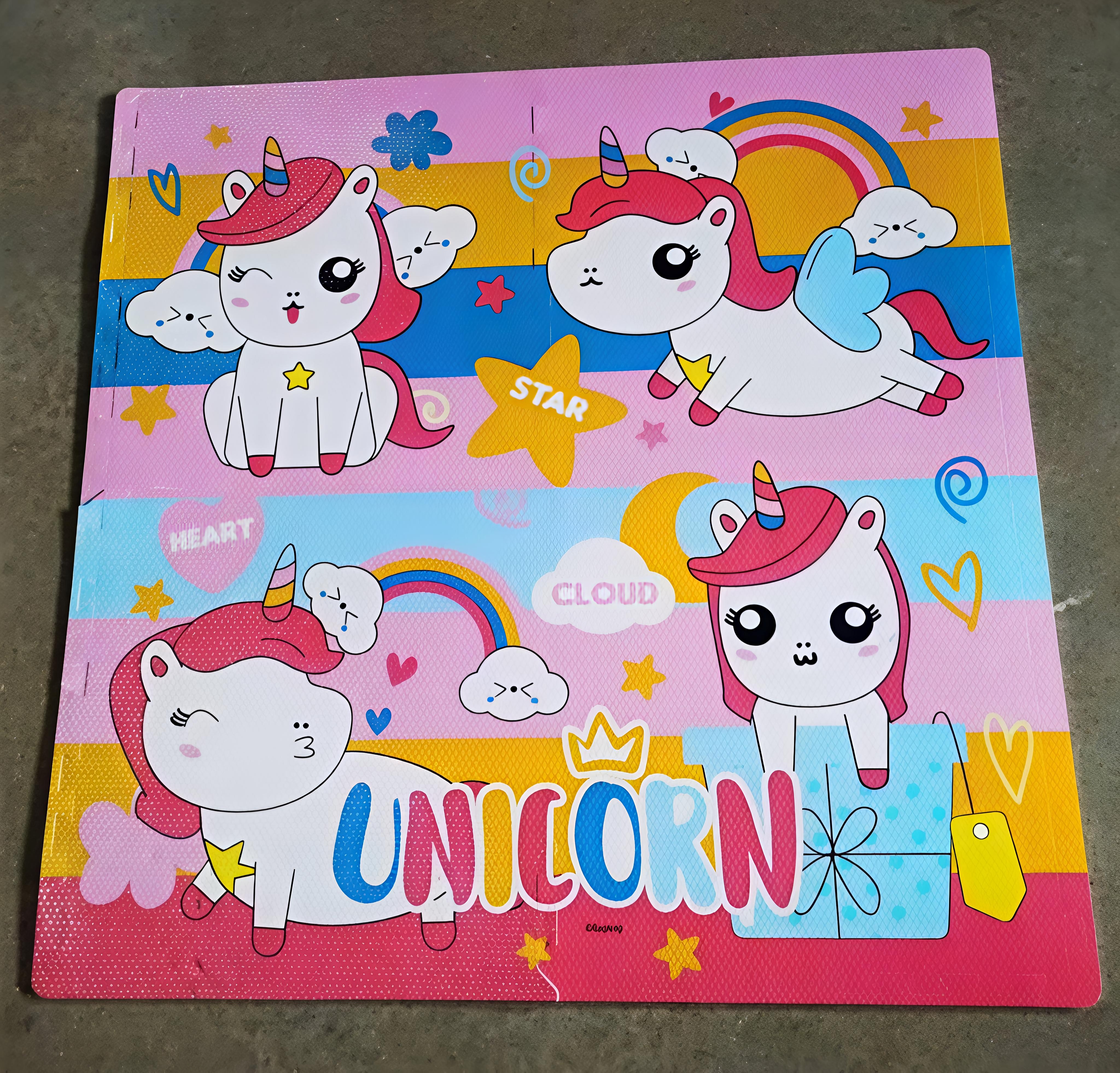 独角兽儿童爬行垫